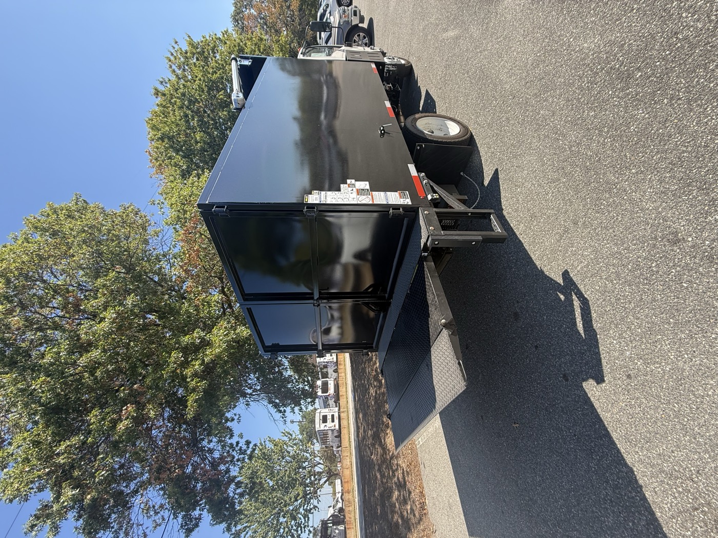 Rear of the STB body with the Maxon tuckunder liftgate lowered